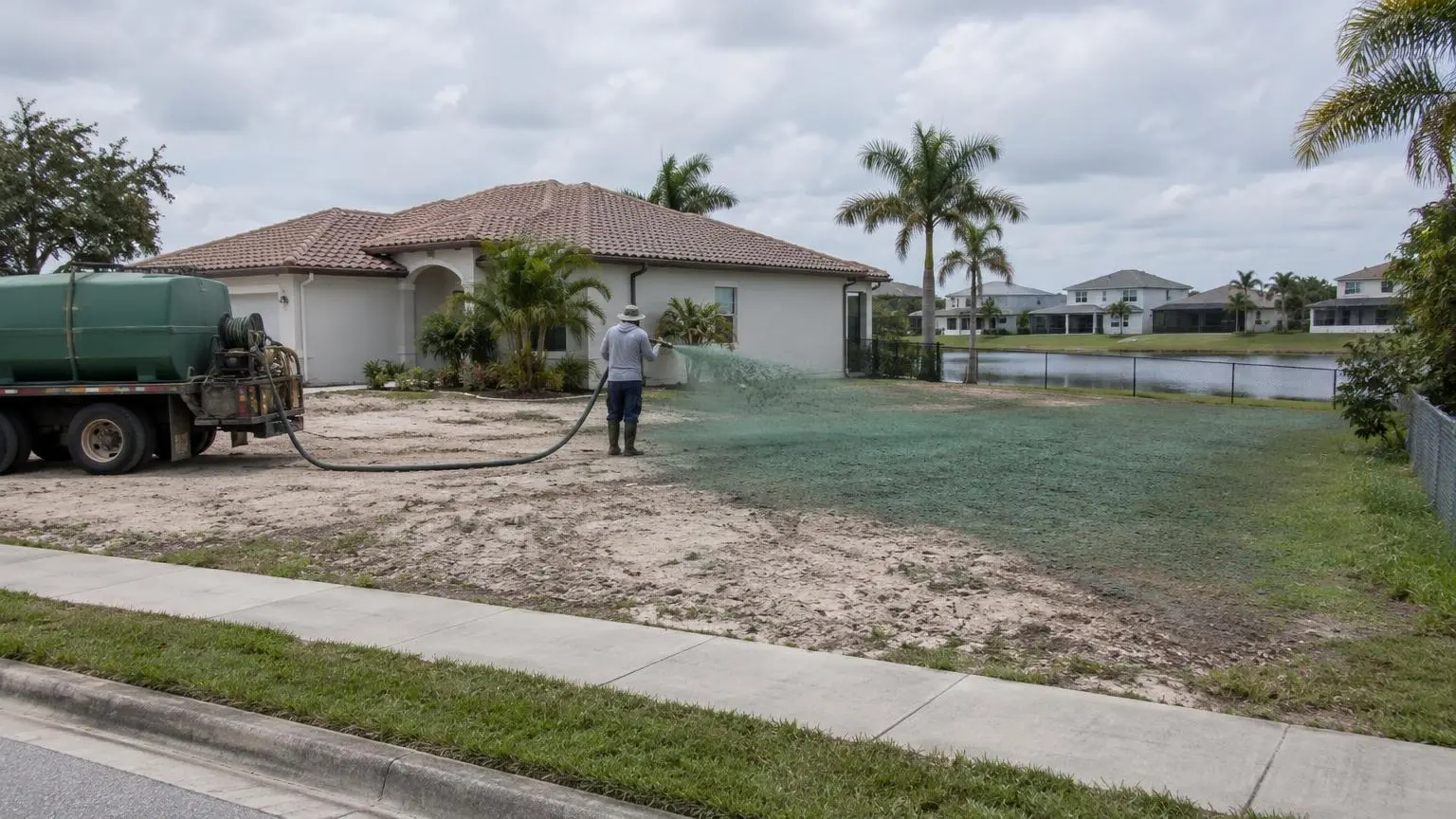 Hydroseeding in Miami, FL